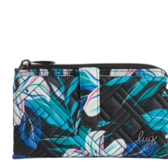 Lug Tram 2 RFID Wallet in Hibiscus Multi BNWT - Picture 4 of 7